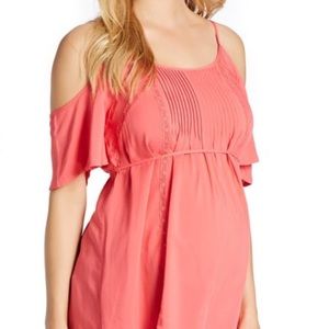 Jessica Simpson lace maternity blouse